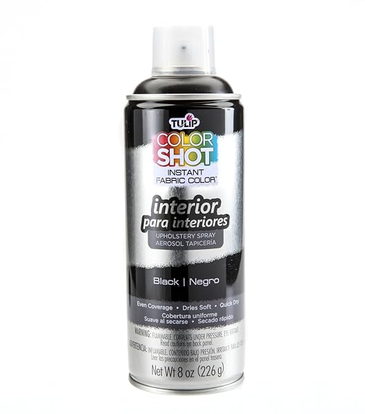TULIP Revitalize Your Upholstery with Tulip ColorShot Black Fabric Spray - 8 oz Instant Color Solution - View 3 of 8