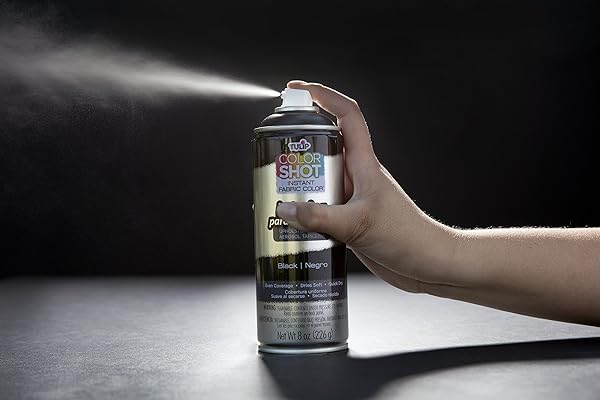 TULIP Revitalize Your Upholstery with Tulip ColorShot Black Fabric Spray - 8 oz Instant Color Solution - View 4 of 8