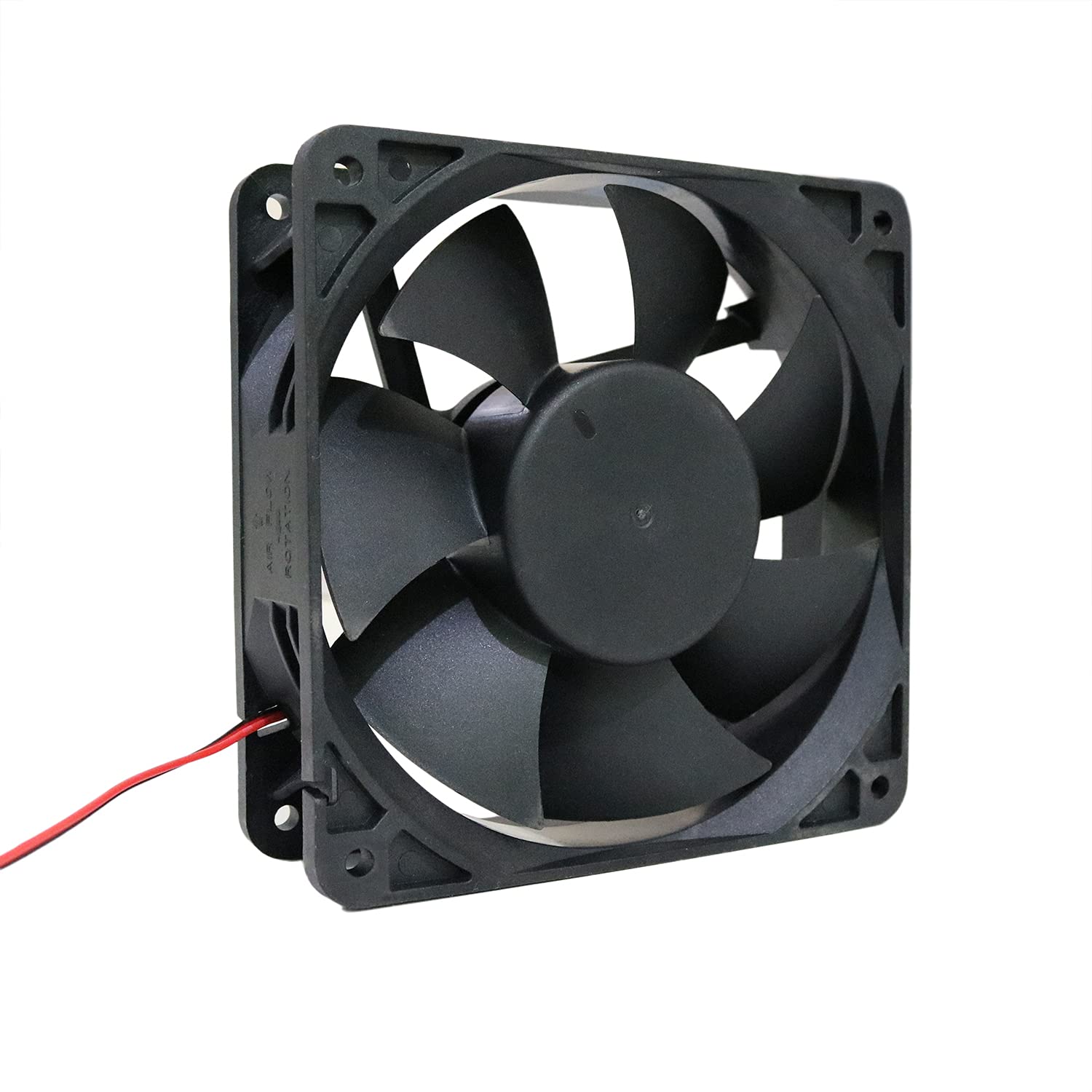 Twinkle Bay Twinklebay 120x38mm Cooling Fan Replacement AFB1212SHE High CFM 12038 12V DC with 2 Pins 2 Wires Connector - View 2 of 6