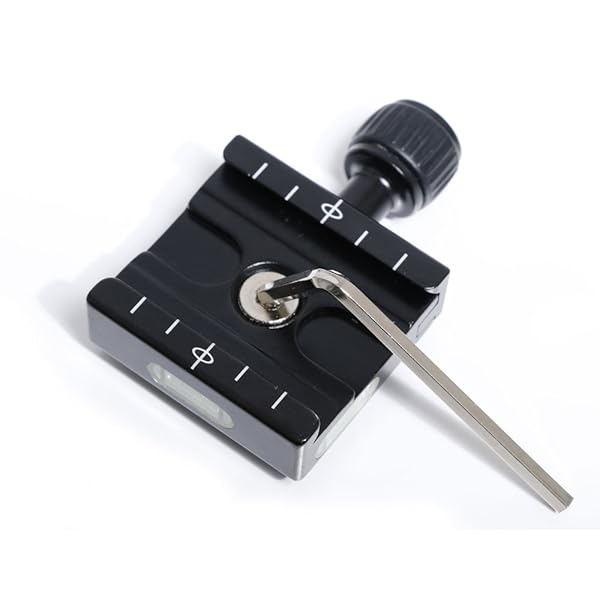 Harwerrel Harwerrel 50mm Quick Release Plate - Arca-Swiss Compatible Clamp for Tripod Ballheads - View 6 of 7