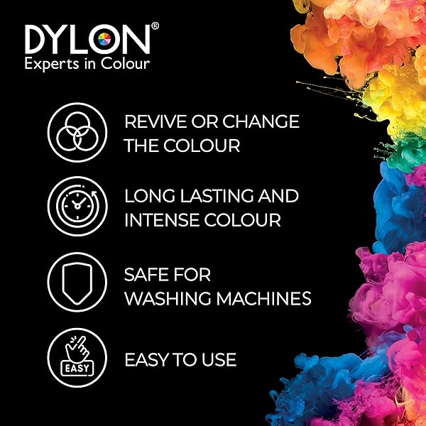 Dylon Buy Dylon Machine Dye 350g Velvet Black - Perfect for Vibrant Fabric Color - View 4 of 7
