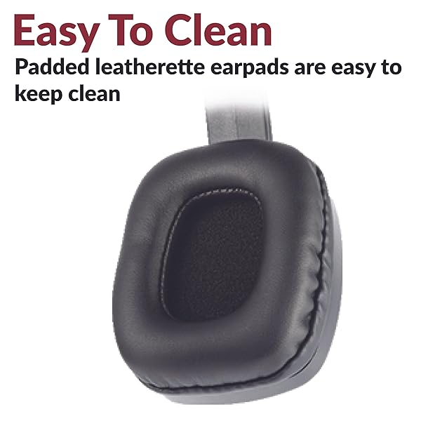 Cyber Acoustics USB Stereo Headphone with No Microphone for High-Quality Sound and Comfort - View 7 of 9