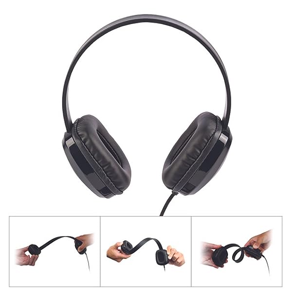 Cyber Acoustics USB Stereo Headphone with No Microphone for High-Quality Sound and Comfort - View 9 of 9