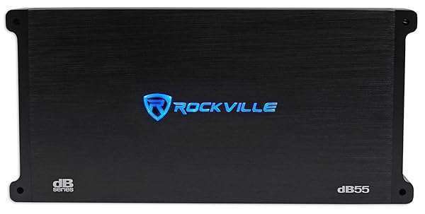 Rockville Rockville dB55 4000W 5-Channel Car Amplifier - Powerful 1000W RMS Stereo Sound! - View 4 of 10