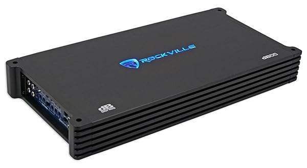 Rockville Rockville dB55 4000W 5-Channel Car Amplifier - Powerful 1000W RMS Stereo Sound! - View 5 of 10