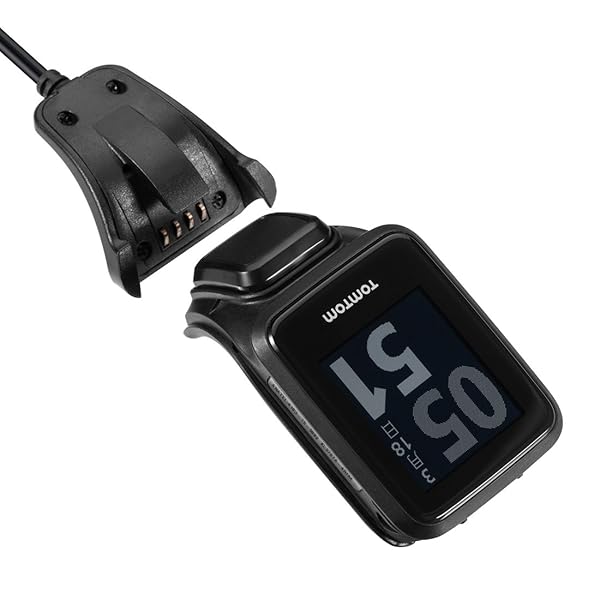 MOTONG MOTONG Tomtom Adventurer USB Charging Cable Replacement Dock for Tomtom Adventurer Golfer 2 Runner 2 Runner 3 Spark - View 4 of 8