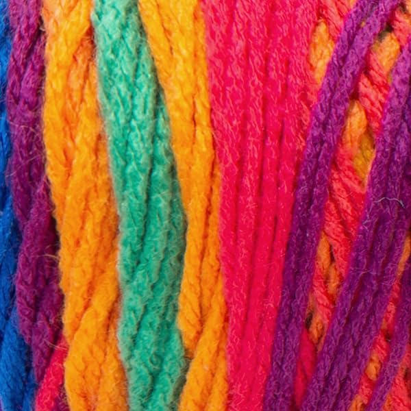 Red Heart Red Heart Super Saver Stripes: Your Favorite Yarn for Colorful Projects - View 3 of 3