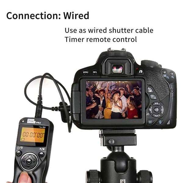 PIXEL Pixel TW-283 E3 Wireless Shutter Release for Canon EOS: XT, XTi, T1i, T2i, 60D & More - View 4 of 9