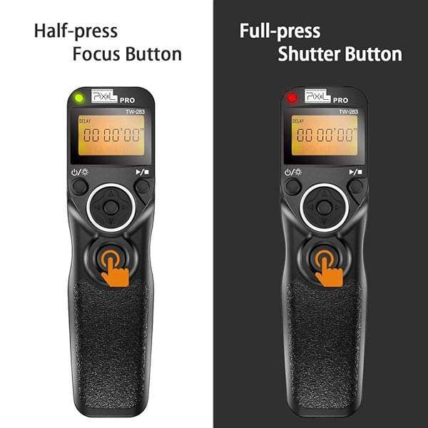 PIXEL Pixel TW-283 E3 Wireless Shutter Release for Canon EOS: XT, XTi, T1i, T2i, 60D & More - View 8 of 9