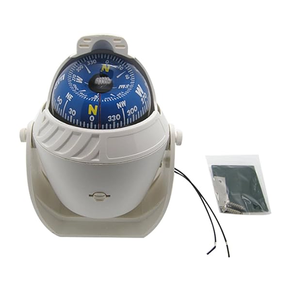Odowalker Odowalker Incandescent Marine Compass - White Light for Cars, Boats & Trucks