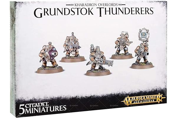 Games Workshop Games Workshop Warhammer Age of Sigmar Kharadron Overlords Grundstok Thunderers Miniatures for Collectors and Gamers