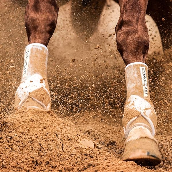 Iconoclast Iconoclast Front Orthopedic Support Boots XL Black for Equine Performance and Comfort - View 5 of 6