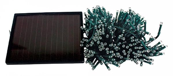 CELEBRATIONS Brighten Your Celebrations: Multicolored 100 LED Solar Light Set - 16.25 ft for Outdoor Decor