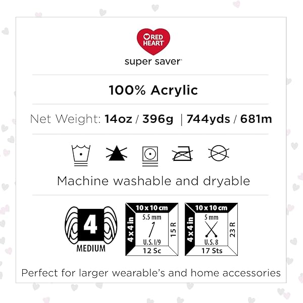 Red Heart Buy RED HEART E305.3985 Super Saver Ombre Yarn Velvet - Soft, Durable & Perfect for Crafting! - View 5 of 6