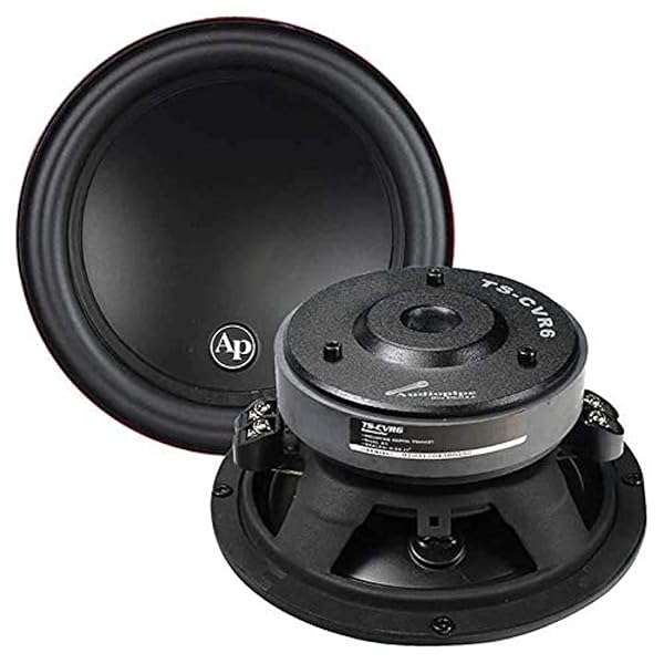 Audiopipe Buy Audiopipe TS-CVR6 6-Inch Subwoofer - 150W Max, 4 Ohm DVC, Dual Voice Coil for Powerful Bass - View 2 of 2