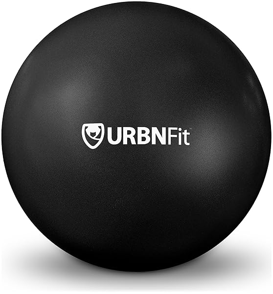 URBNFit URBNFit 9-Inch Mini Exercise Ball - Perfect for Pilates, Yoga, Therapy & Core Workouts - Includes Fitness Guide