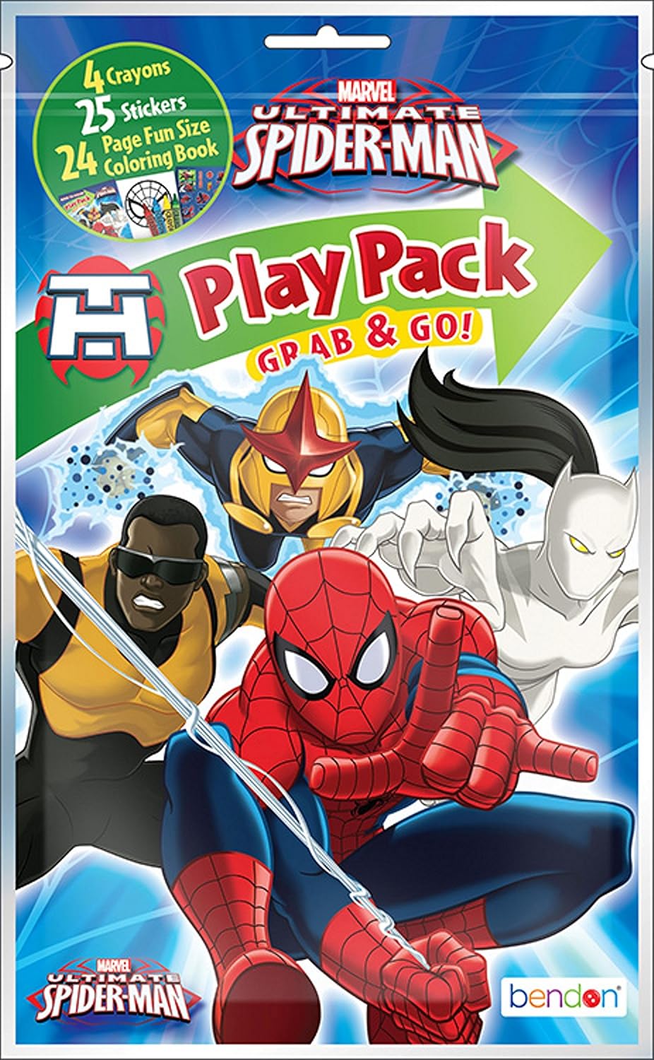 Bendon Bundle of 12 Marvel Spider-Man Grab and Go Play Packs for Fun and Adventure - View 3 of 3