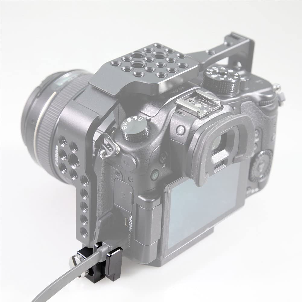 NICEYRIG NICEYRIG HDMI Cable Lock Clamp for Sony A6400 A6500 A6300 A6000 DSLR Cage 070 - View 3 of 7