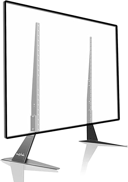 suptek "Suptek Universal TV Stand for 22-65" TVs - Table Top Replacement Legs, Max VESA 800x400mm, Supports 110lbs"