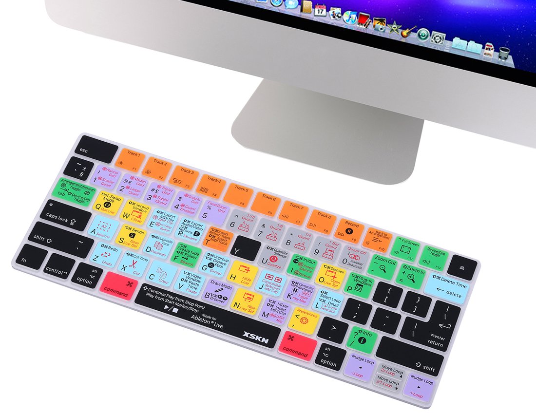 XSKN Ableton Live Keyboard Cover for Apple Magic Keyboard MLA22LLA US EU Layout - View 2 of 7