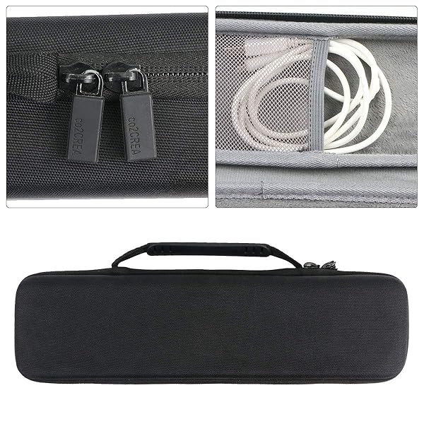 co2CREA Hard Travel Case for Brother DS-720D Mobile Color Page Scanner by co2CREA Durable and Lightweight Protection - View 6 of 8