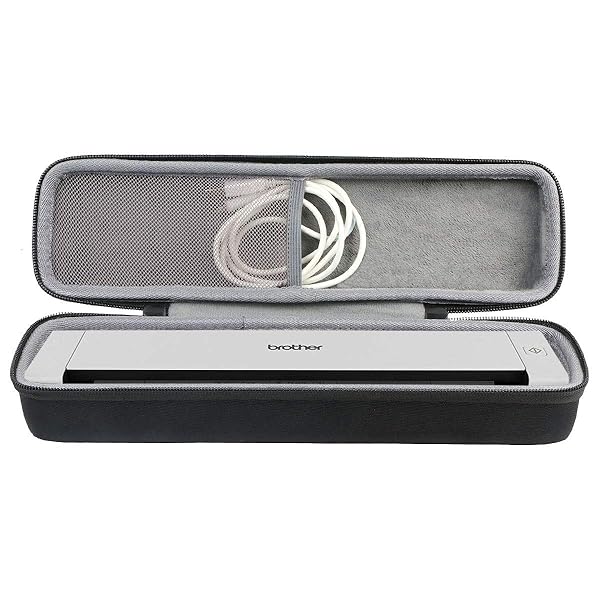 Hard Travel Case for Brother DS-720D Mobile Color Page Scanner by co2CREA Durable and Lightweight Protection