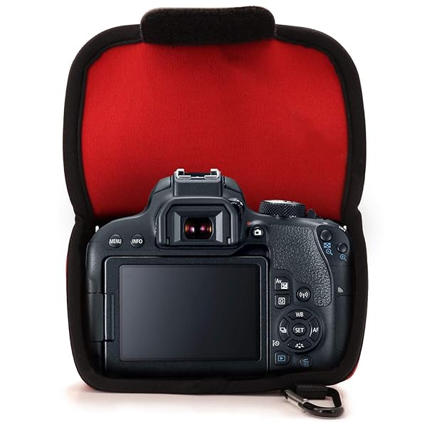 MegaGear Ultra Light Neoprene Camera Case for Canon EOS Rebel SL3, 250D, 200D & More - MegaGear MG1194 - View 5 of 10