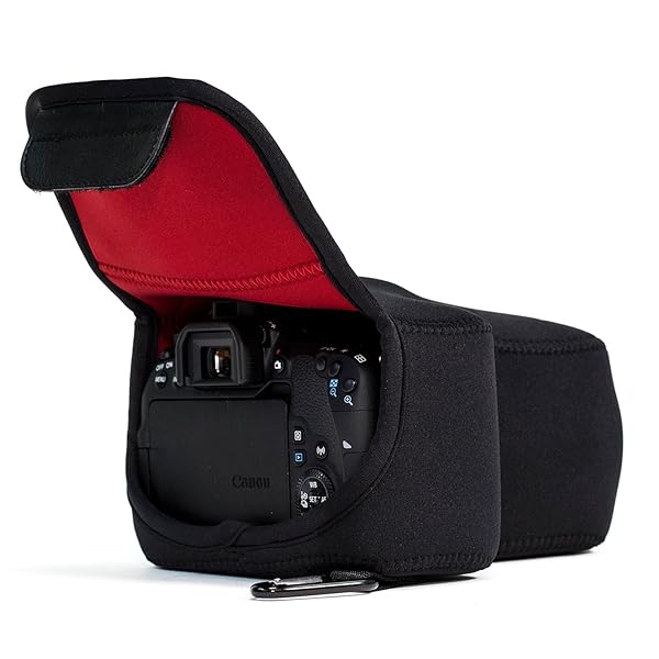MegaGear Ultra Light Neoprene Camera Case for Canon EOS Rebel SL3, 250D, 200D & More - MegaGear MG1194 - View 10 of 10