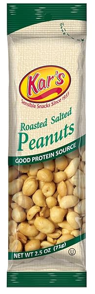Kar's Buy Kar's Roasted Salted Peanuts 2.5 oz - Delicious Snack for Any Occasion!