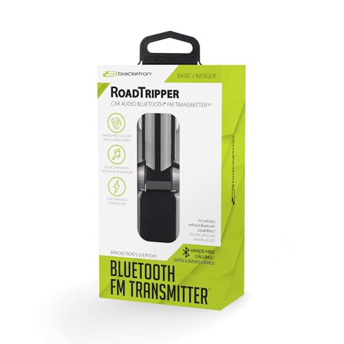 Bracketron Bracketron Roadtripper Car Audio Bluetooth Transmitter for Easy Wireless Streaming and Hands-Free Calls - View 6 of 6