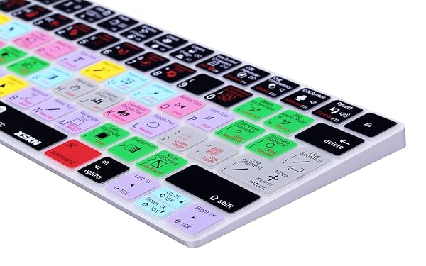 XSKN XSKN Magic Keyboard Cover for Adobe Illustrator Durable Silicone Skin for Apple Magic Keyboard MLA22LL/A - View 5 of 10