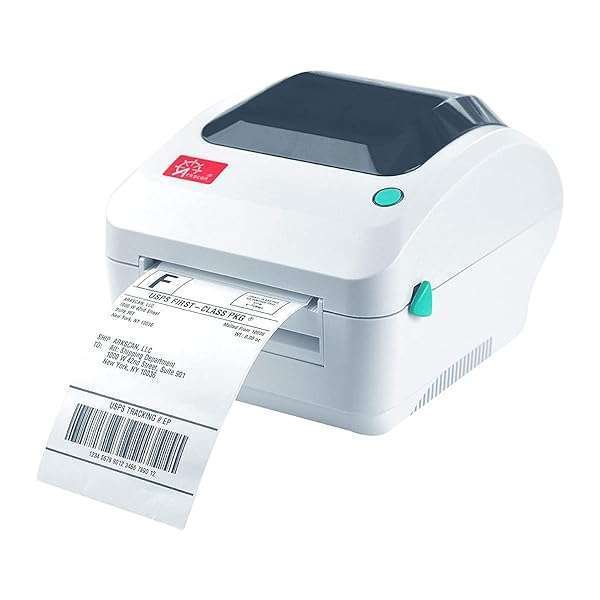 Arkscan Arkscan 2054A Shipping Label Printer: Compatible with Windows, Mac, Android & Major Platforms - 4x6 Direct Thermal Labels
