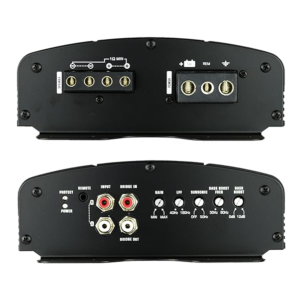 Audiopipe Powerful Audiopipe Class D Monoblock Amplifier 1500W - Unleash Your Sound! - View 3 of 5