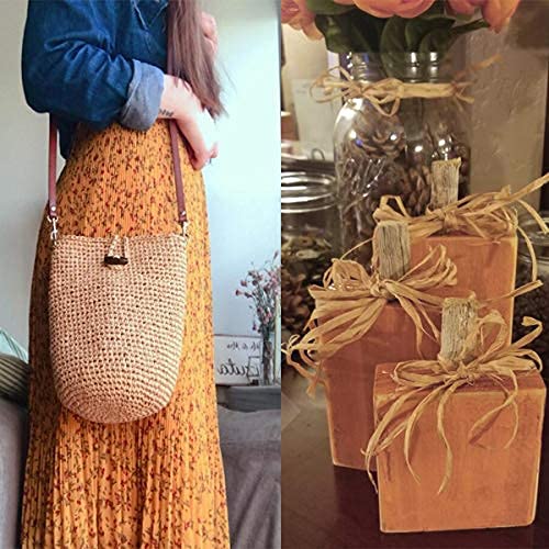 CREATRILL Creatrill 218 Yards Raffia Paper Craft Ribbon - 1/4 Inch Twine for DIY Projects & Packing - View 8 of 8