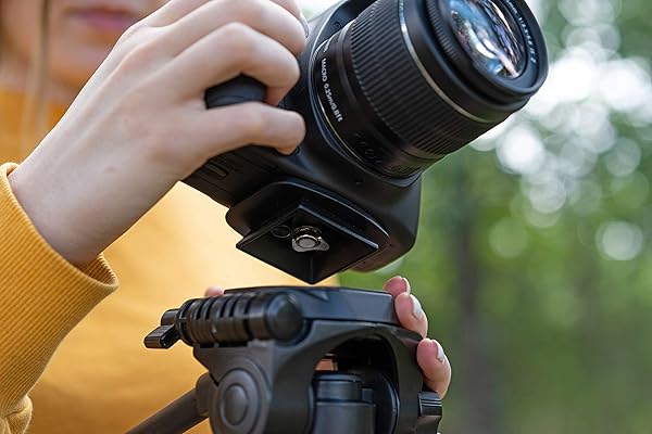 DaVoice DaVoice 44mm Quick Release Plate for Ambico, Velbon, Sony Tripods - Camera Mount Adapter Replacement - View 8 of 10