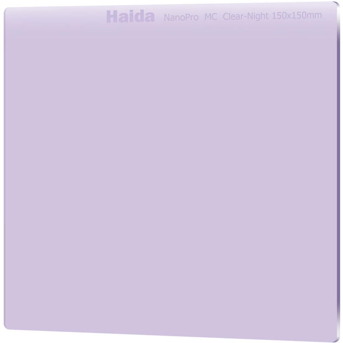 Haida 150mm Clear Night Filter NanoPro MC Light Pollution Reduction for Sky and Star Photography 150 x 150 HD3703
