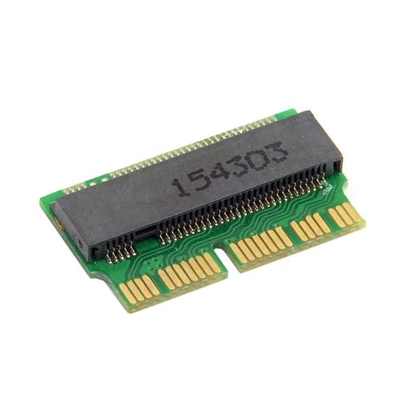 JSER 12+16pin M.2 NGFF AHCI SSD Convert Card for MAC Air Pro A1493 A1502 A1465 A1466 2014 2015 Compatibility