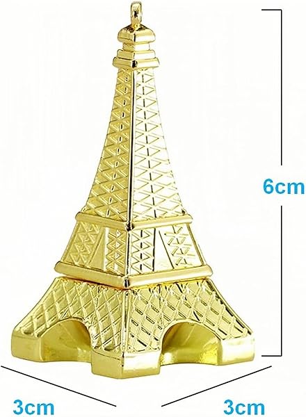 WooTeck WooTeck 64GB Metal Eiffel Tower USB Flash Drive Golden Stylish Storage Solution for Data Transfer and Backup - View 6 of 10