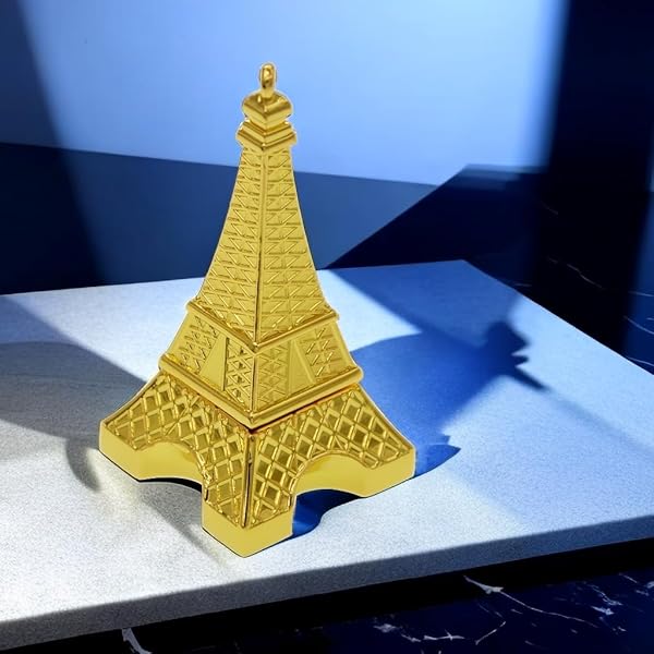 WooTeck WooTeck 64GB Metal Eiffel Tower USB Flash Drive Golden Stylish Storage Solution for Data Transfer and Backup - View 8 of 10