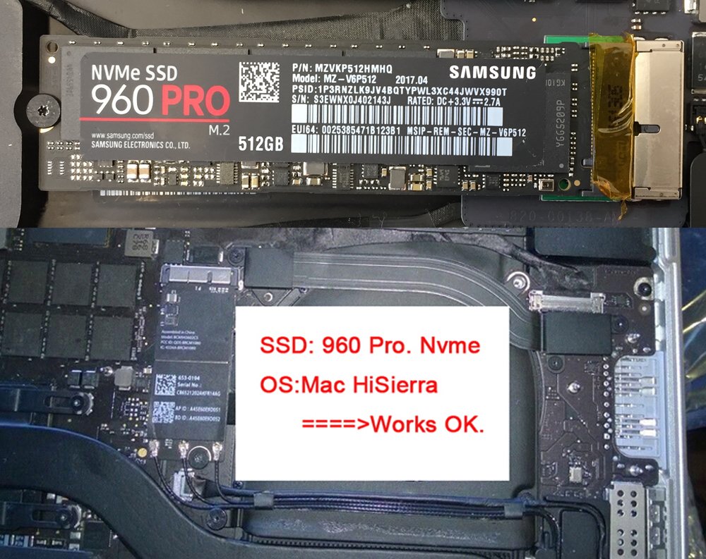 cablecc Cablecc 12+16pin 2014 2015 M.2 NGFF M-Key SSD Convert Card for A1493 A1502 A1465 A1466 Upgrade Solution - View 7 of 8