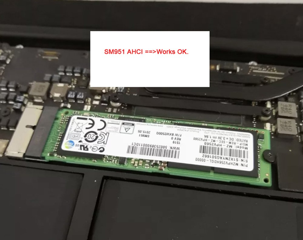 cablecc Cablecc 12+16pin 2014 2015 M.2 NGFF M-Key SSD Convert Card for A1493 A1502 A1465 A1466 Upgrade Solution - View 8 of 8