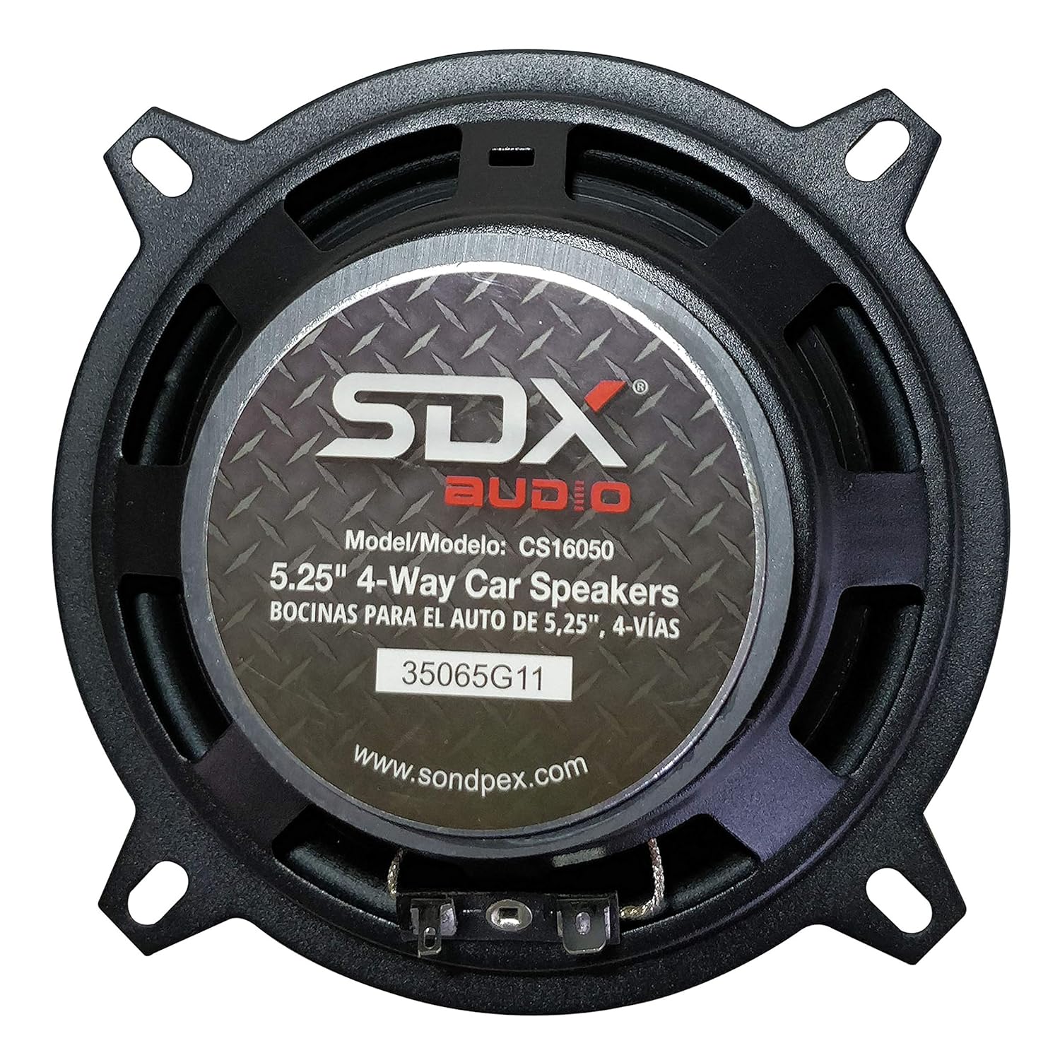 SONDPEX SONDPEX SDX Audio 5.25 Inch 4 Way Car Speaker Pair Upgraded Premium Coaxial Component Stereo System for Enhanced Car Audio Experience - View 7 of 9