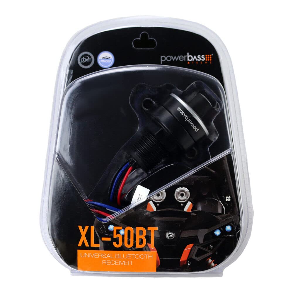 PowerBass Powerbass XL-50BT Universal Bluetooth Receiver with Volume Control for Enhanced Audio Experience - View 2 of 2