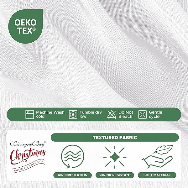 Biscaynebay "Shop Biscaynebay Wrap Around Bed Skirts for Full & XL Beds - 15" Drop, White, Adjustable, Wrinkle-Resistant & Machine Washable" - View 6 of 10