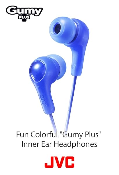 JVC JVC Gumy HAFX7B Black Earbuds: Powerful Sound & Comfortable Fit with Silicone Ear Pieces - View 3 of 7