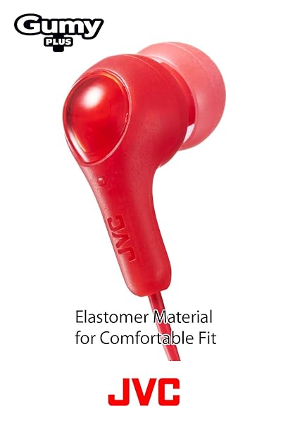 JVC JVC Gumy HAFX7B Black Earbuds: Powerful Sound & Comfortable Fit with Silicone Ear Pieces - View 5 of 7