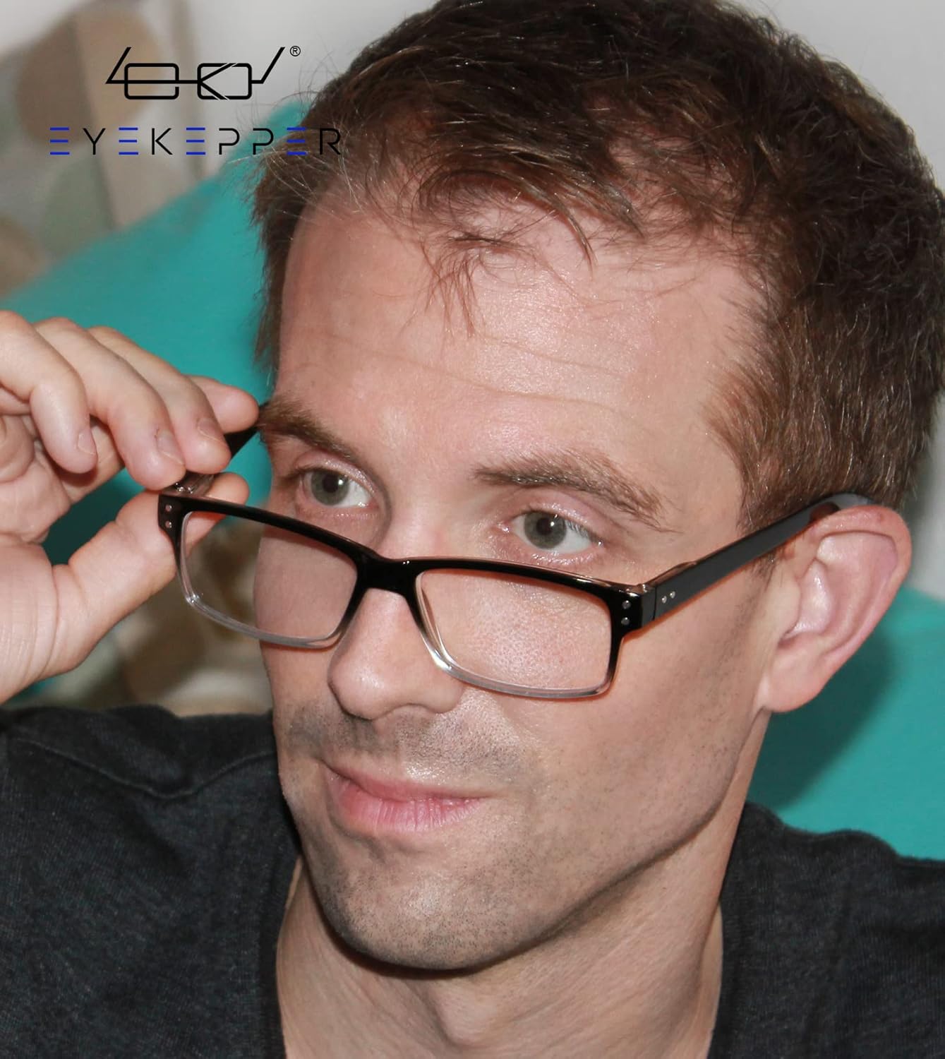 Eyekepper Eyekepper 5 Pack Classic Reading Glasses for Men Zero Power Stylish and Comfortable - View 2 of 9