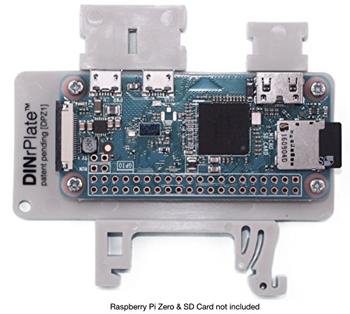 DIN Rail Mount for Raspberry Pi Zero 3 Pack Durable Easy Installation Perfect for Projects - View 2 of 6