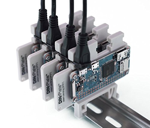 DIN Rail Mount for Raspberry Pi Zero 3 Pack Durable Easy Installation Perfect for Projects - View 5 of 6