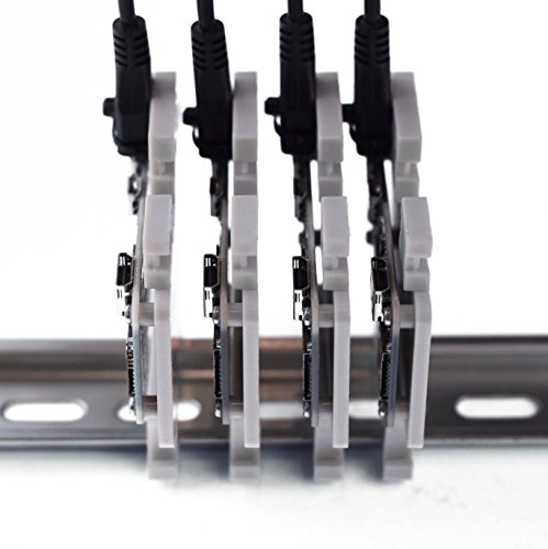 DIN Rail Mount for Raspberry Pi Zero 3 Pack Durable Easy Installation Perfect for Projects - View 6 of 6